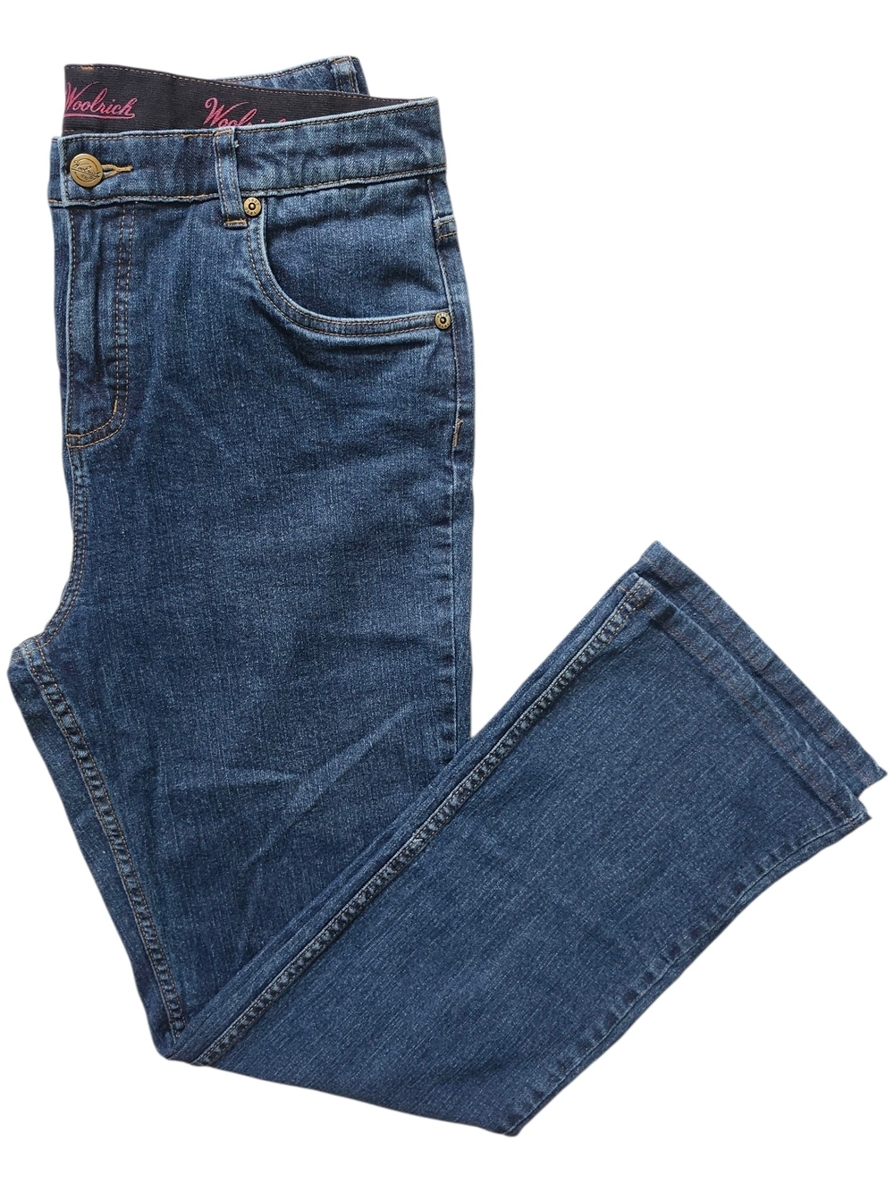 Woolrich Bootcut Jeans Women's Dark Wash Stretch Denim 28 Waist
